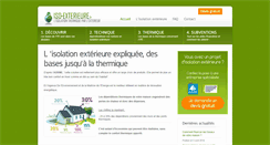 Desktop Screenshot of iso-exterieure.fr